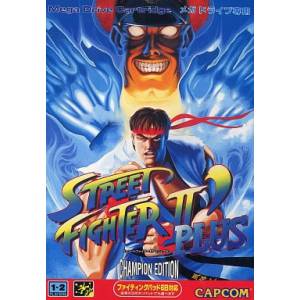 Street Fighter II' Plus - Champion Edition [MD - Used Good Condition]