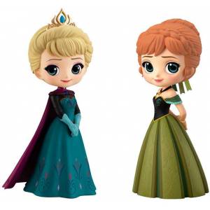 Q posket Disney Characters - Elsa Coronation & Anna Coronation Style [Banpresto] [Used]
