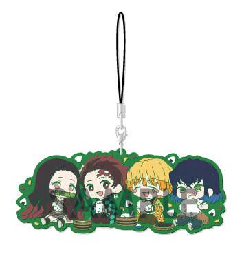 Kimetsu no Yaiba Wachatto! Rubber Strap A. Nezuko Kamado / Tanjirou Kamado / Zenitsu Agats...