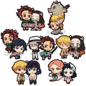Demon Slayer / Kimetsu no Yaiba Rubber Strap DUO 7 Pack BOX [Goods]