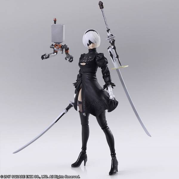 New Square Enix NieR RepliCant BRING ARTS NieR & Emil PVC figure From Japan