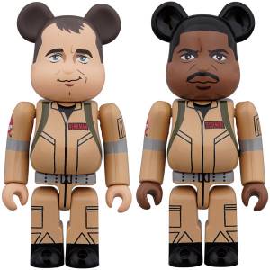 BE@RBRICK / Bearbrick GHOSTBUSTERS 100% 2PC SET Peter Venkman / Winston Zeddemore [Medicom Toy]
