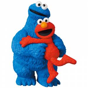 UDF SESAME STREET Series 2 ELMO & COOKIE MONSTER [Ultra Detail Figure No.582]