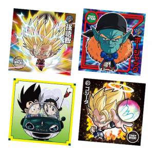 Dragon Ball Super Warriors Sticker Wafer Z 16 20 Pack BOX [Bandai]