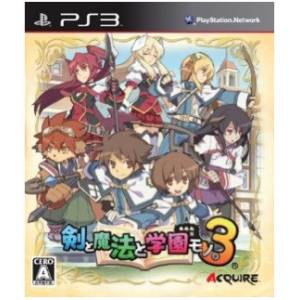 Ken to Mahou to Gakuen Mono 3 / Class of Heroes 3 [PS3 - Used Good Condition]