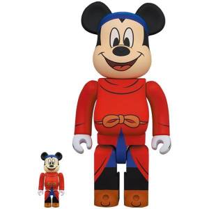 BE@RBRICK / Bearbrick FANTASIA MICKEY 100％ & 400％ 2PC Limited Set [Medicom Toy]