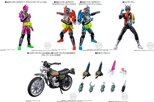 SHODO-X Kamen Rider 11 10 Pack BOX [Bandai]