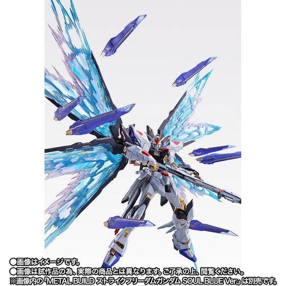 Metal Build Strike Freedom Gundam Wings of Light Option Set SOUL BLUE Ver. Limited [Bandai]