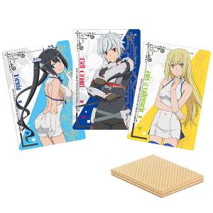 Is It Wrong to Try to Pick Up Girls in a Dungeon? Wafer 20Pack BOX (CANDY TOY) [Bandai]