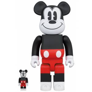 BE@RBRICK / BEARBRICK MICKEY MOUSE (R&W 2020 Ver.) 100％ & 400