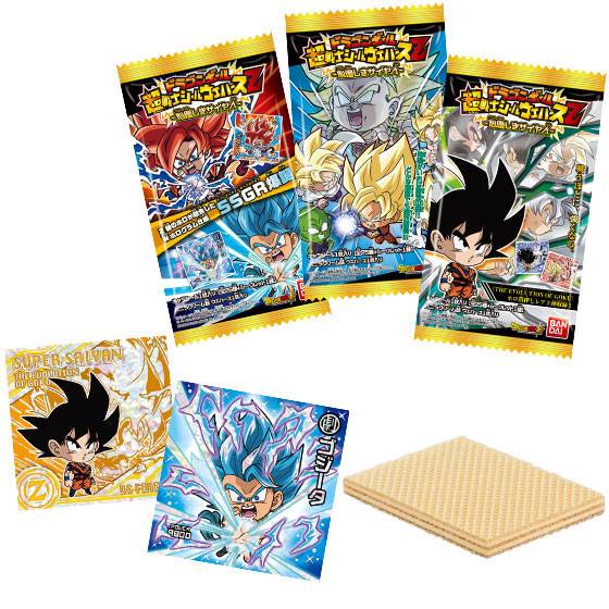 Dragon Ball Chou Senshi Wafer Z Kind Saiyans 20Pack BOX (CANDY TOY) [Bandai]