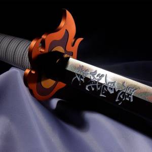 Miniatura de Demon Slayer de metal de Mitsuri Kanroji Bol/ígrafo de Kimetsu no Yaiba en forma de espada