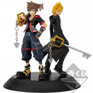 Ichiban Kuji - KINGDOM HEARTS Second Memory Sora & Roxas Statue [Banpresto] [Occasion]