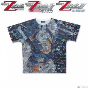Movie version Mobile Suit Z Gundam Full Panel T-shirt Gundam Mk-II Limited Edition SIZE M [Goods]