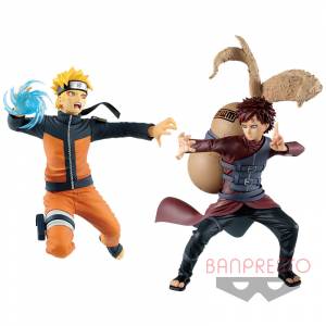 Vibration Stars: Naruto Shippuden - Uzumaki Naruto & Gaara (Banpresto) [2nd Hand]