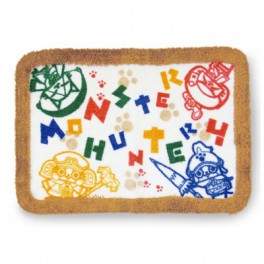 Monster Hunter 4 - Bath Mat Airou design [Goods]