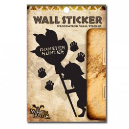 Monster Hunter  Wall Sticker - Felyne [Goods]