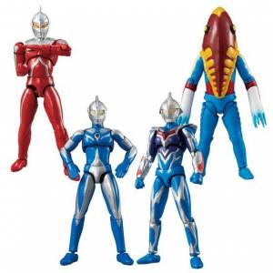 Super Dynamic Ultraman 9 10 pack box (CANDY TOY) [Bandai]