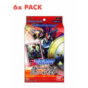Digimon Card Game Start Deck Dukemon ST-7 6 PACKS BOX [Trading Cards]