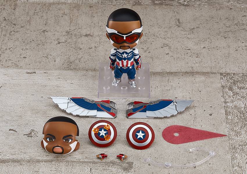 Nendoroid The Falcon and The Winter Soldier - Captain America (Sam Wilson) DX [Nendoroid 1618-DX]