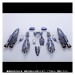   Macross F - Super Parts Set for DX Chogokin VF-25G Messiah Valkyrie Michel Blanc Custom (Renewal Ver.) - Limited Edition