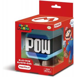 Super Mario Character Light POW Block [Goods]