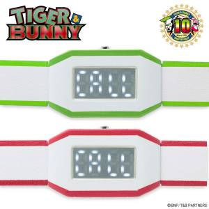 TIGER & BUNNY PDA type watch red Barnaby Brooks Jr. LIMITED EDITION [Bandai]