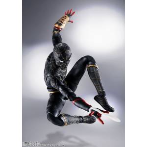 SH Figuarts Spider-Man: No Way Home - Spider-Man Black & Gold Suit Suit [Bandai]
