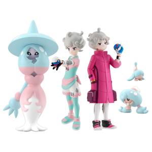 Pokemon Scale World: Galar Region - Travis, Bibichut, Chapotus, Sorcilence - (CANDY TOY) LIMITED EDITION [Bandai]