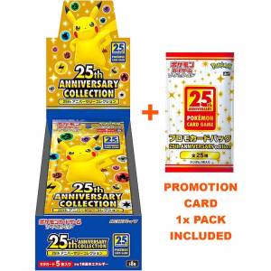 Cartes Pokémon Expansion Pack: Epée & Bouclier Series - 25th ANNIVERSARY COLLECTION 16Packs/Box [Trading Cards]