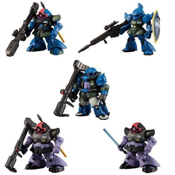 Gundam Shokugan: FW GUNDAM CONVERGE CORE - Solomon's Nightmare 302 Patrol Squadron Set LIMITED EDITION [Bandai]
