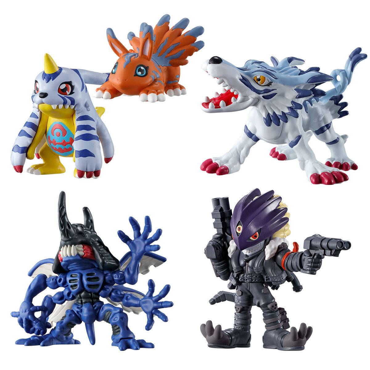 デジモンアドベンチャー フルカラーコレクション [BANDAI] 4種種セット デジモンアドベンチャー フルカラーコレクション [BANDAI] 4種