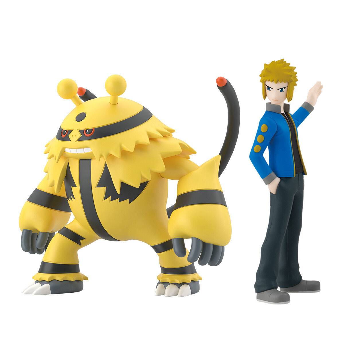 Pokemon Scale World: Sinnoh Region - Volkner & Electivire (CANDY TOY) LIMITED EDITION [Bandai]