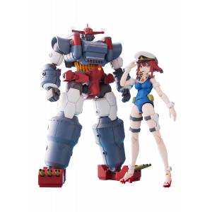 Gattai Robot Musashi: Musashi (GR-03) & Jinguuji Nagisa - Plastic Model [Aoshima]