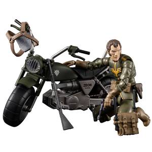 G.M.G. Mobile Suit Gundam: Zeon Army 08 V-SP - Normal Soldier & Zeon Army Soldier Motorcycle [Megahouse]