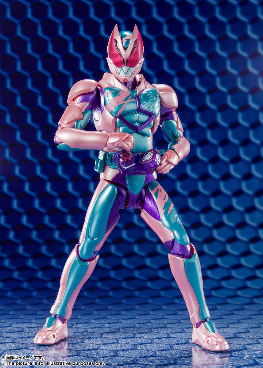 Tamashii Nations S.H.Figuarts Kamen Rider Vice Rex Genome – Action Figure Ufficiale Bandai Spirits - 3