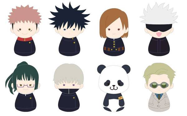 Jujutsu Kaisen: es Series nino FUKUBUKU COLLECTION - Trading Mascot 8Pack BOX [Kotobukiya]