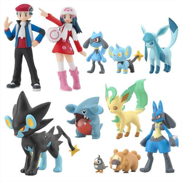 Bandai Original Pokemon SCALE WORLD Arceus 1/20 PVC Action Figures