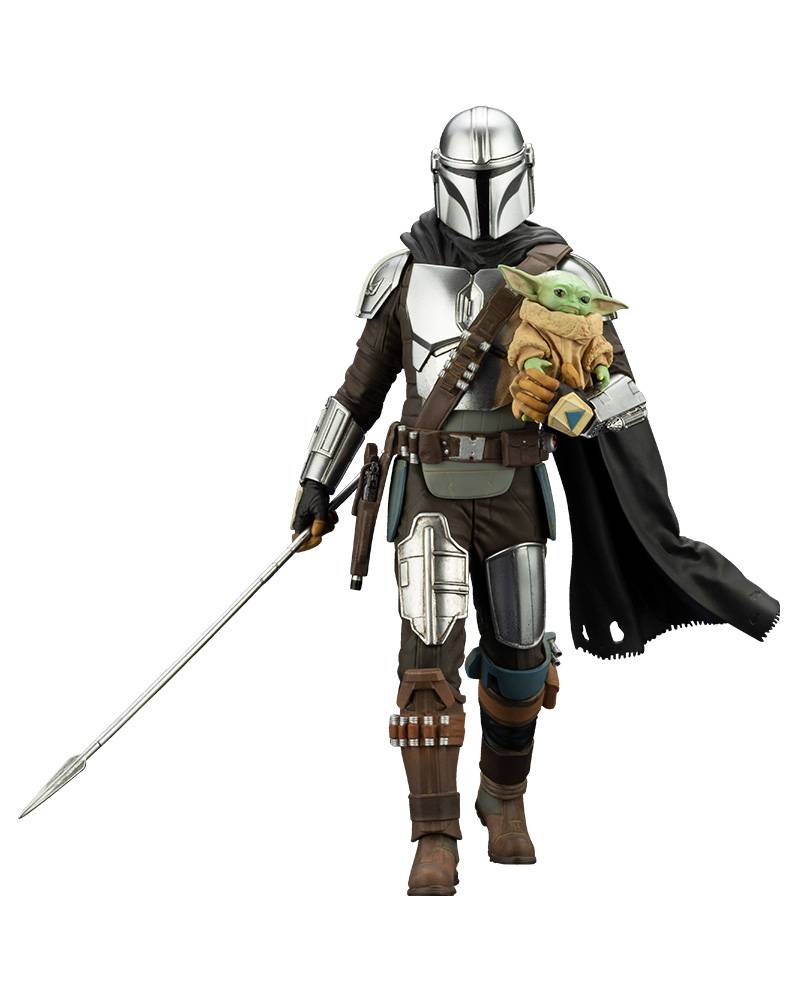 ARTFX Star wars: Mandalorian & Grogu with Beskar Staff 1/10 [Kotobukiya]