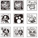 Monster Hunter  - Ailu Stamp Set [Goodies]