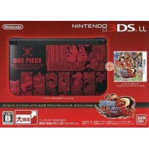 Nintendo 3DS LL / XL - One Piece Unlimited World R Adventure Pack - Luffy Red Ver. [Used Good Condition]