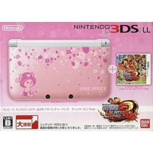 Nintendo 3DS LL / XL - One Piece Unlimited World R Adventure Pack - Chopper Pink Ver. [Used Good Condition]