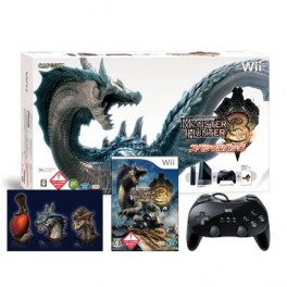 .   console Wii Black - Monster Hunter 3 Special Pack [neuve]
