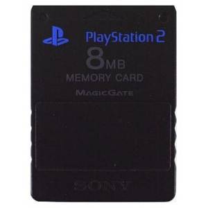 Memory Card 8MB - Black [PS2 - Used / Loose]