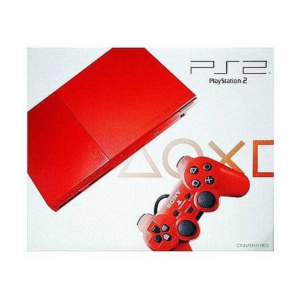 PlayStation 2 Slim - Cinnabar Red (SCPH-90000CR) [used good condition]