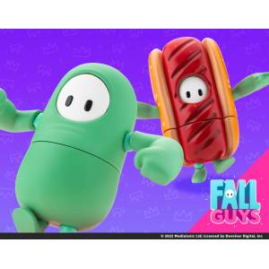 Fall Guys: Action Figure Pack 03 - Mint Chocolate x Hot Dog Costume 1/20 [Kotobukiya]