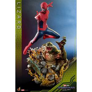 Movie Masterpiece: The Amazing Spider-Man 2 - The Amazing Spider-Man & Lizard (Diorama Base) Set [Hot Toys]