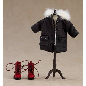 Nendoroid Doll: Warm Set Boots & Mod Coat - Black Color Ver. [Good Smile Company]
