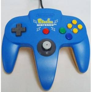 Controller N64 Pikachu - Blue [used / loose]