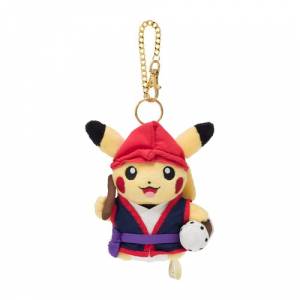 Keychain POKÉMON: Pokémon Center Okinawa - Pikachu Eisa (Limited Edition) [The Pokémon Company]